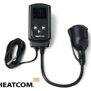 Kosteudenkestävä termostaatti IP44 Heatcom HC200