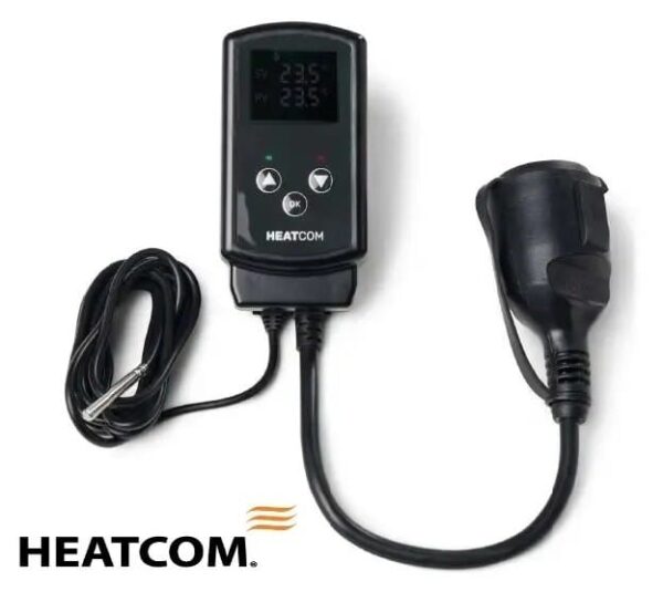 Влагозащищенный термостат Heatcom HC200 IP44