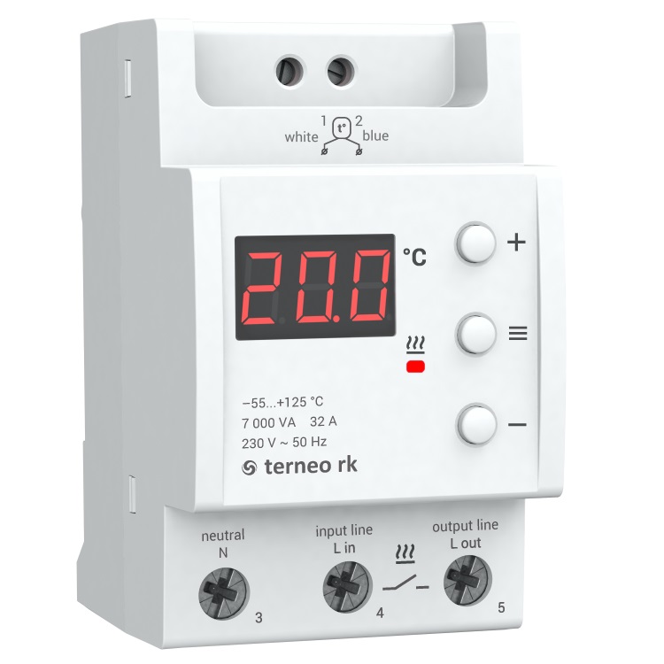 Elektrikilbi Termostaat Terneo RK 55 C 125 C Heatline E pood Elektrikilbi Termostaat Terneo RK 55 C 125 C Heatline E pood
